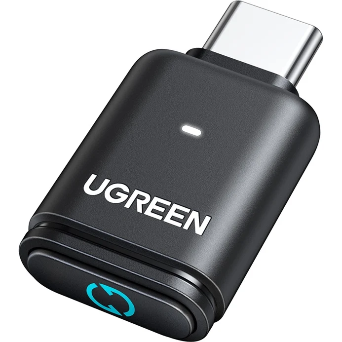 Adapter Audio-Transmitter Ugreen BT501, USB-C Bluetooth 5.3, aptX, Schwarz