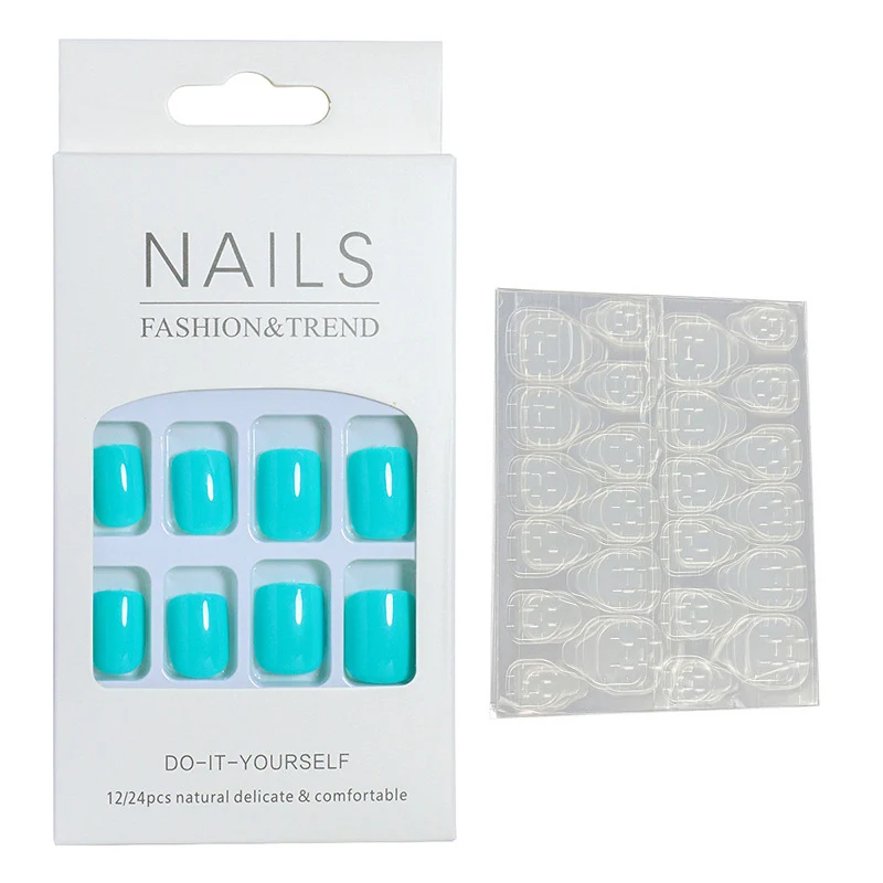 Premium DIY Natürliche falsche Fingernägel Kit Karnz