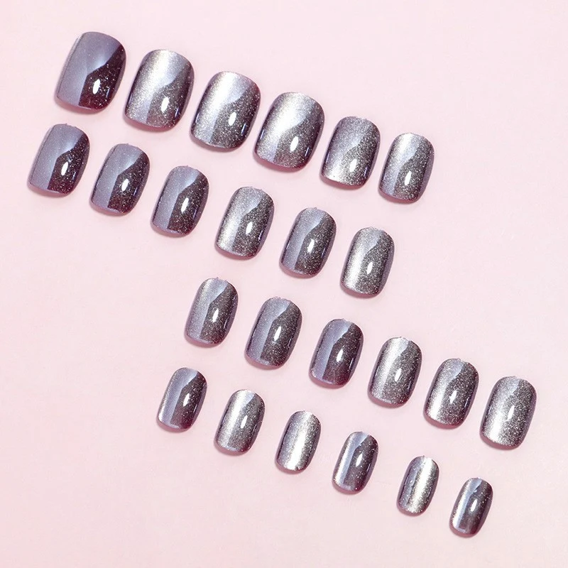 Luxe Glitter Press-On Nagelset Karnz