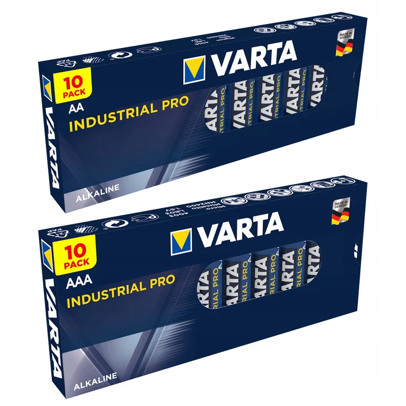Alkalibatterie-Set Varta Industrial AA AAA 20 Stk.