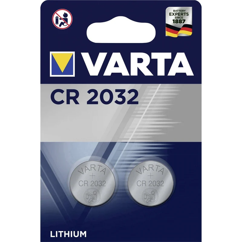 BATTERIE CR2032 3V LITOWA VARTA PROFESSIONAL - 2 Stück