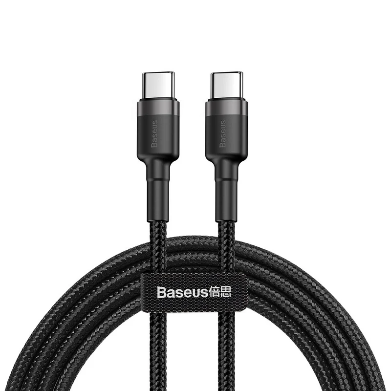 USB-Typ C Schnellladekabel Datenkabel Ladekabel Flash Charge PD Power Delivery 60W 20V 3A QC3.0 Type C USB C (2m)