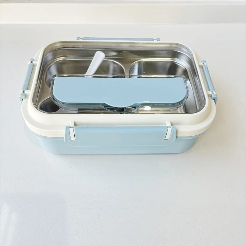 Mehrfach-Abschnitt Edelstahl Lebensmittel Aufbewahrung Lunchbox