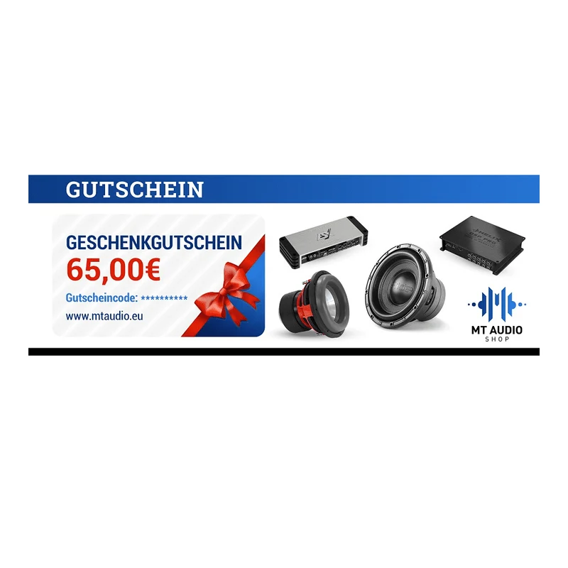 MT Audio Geschenkgutschein