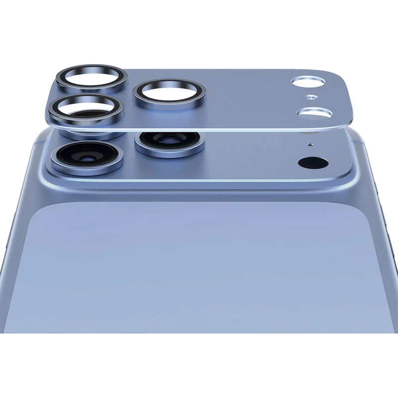 Gehärtetes Glas für die Kamera PanzerGlass Fender Camera Protector für iPhone 18 Pro, Blau