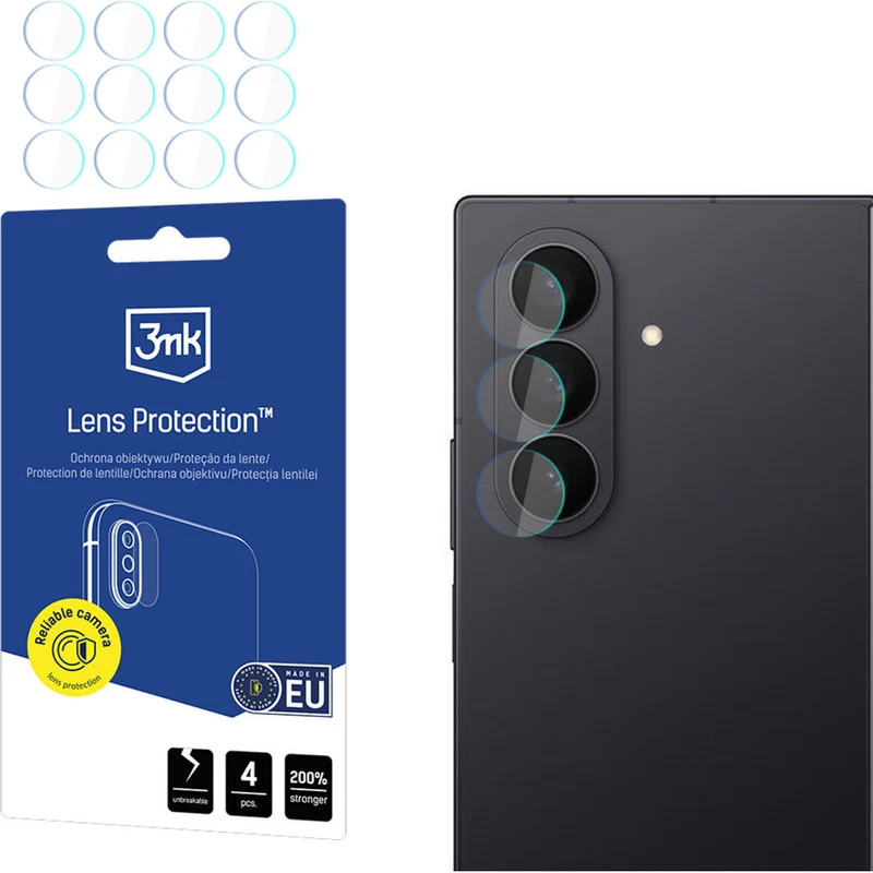 Objektivschutz für Galaxy Z Fold8 Ultra, 3mk Lens Protection, 4 Sätze