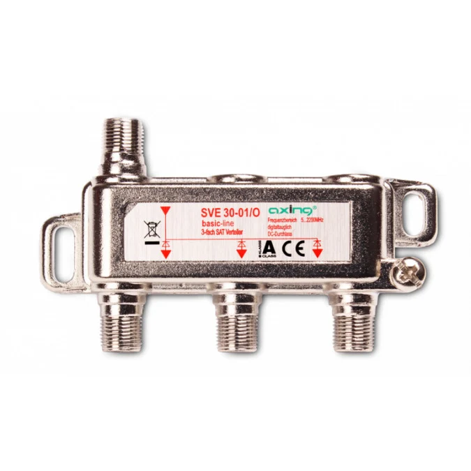 Splitter zu 3 TV-Splitter AXING SVE 30-01 Splitter